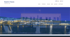Desktop Screenshot of explore-naxos.com